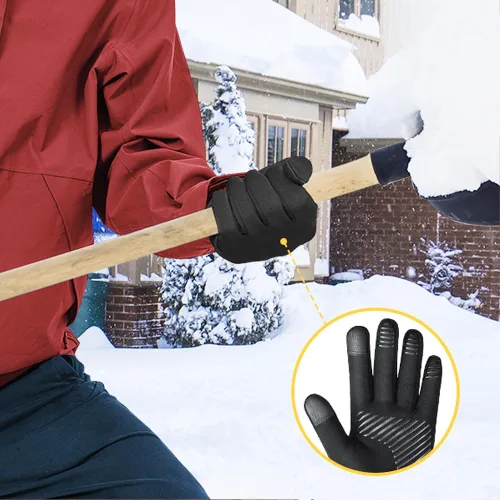 Vista 7 de Winter Gloves for Men Women Cold Weather - Touchscreen Gloves for Running
