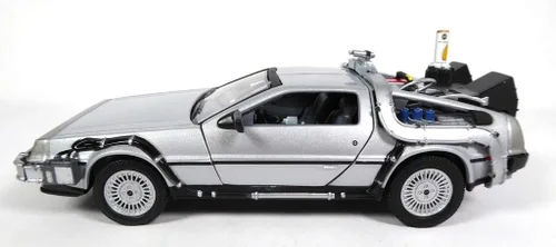 Vista 3 de OPO 10 - Coche Delorean de La Película Regreso al Futuro II - Escala 1:24-22441W