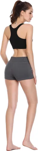 Vista 4 de Cadmus - Pantalones cortos de yoga, gimnasio, entrenamiento, para mujer