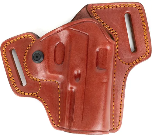 Vista 6 de Doruk Holster Taurus G3 0.354 in Owb Combat Master - Funda de cuero hecha a mano
