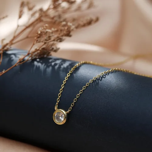 Vista 5 de Collner Collar con colgante de corazón de oro de 14 quilates para mujer, delicado collar de estrella, gargantilla de mal de ojo, collar bohemio