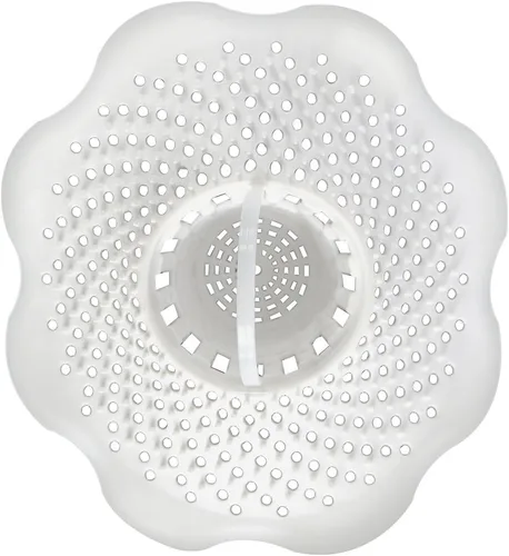 Vista 2 de Danco 10306, Protector de Tina para Pelo y Filtro, Prevención de Obstrucciones de Drenaje de Pelo, Serpiente de Drenaje, Trampa y Taladro