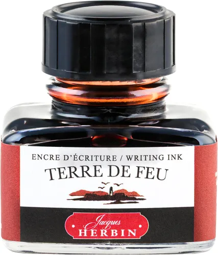 Vista 12 de Tinta para pluma estilográfica Herbin - 1.0 fl oz Embotellada - Cacao du Bresil