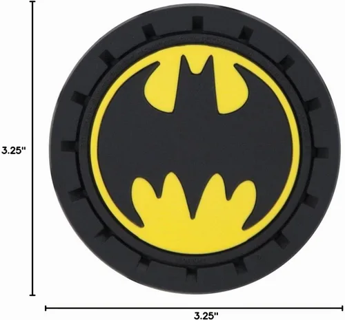 Vista 4 de Plasticolor 001960R01 Batman - Portavasos para auto, camión, SUV, paquete de 2