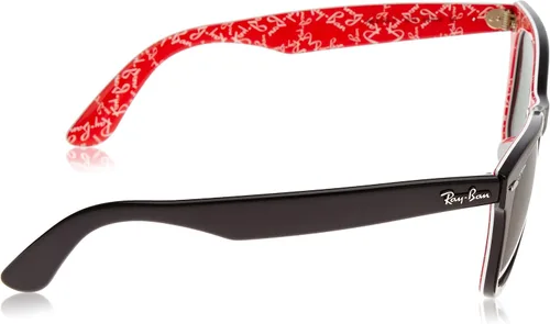 Vista 3 de Ray-Ban RB2140F - 1016 WAYFARER Gafas de sol de 2.047in, Negro, 52 mm