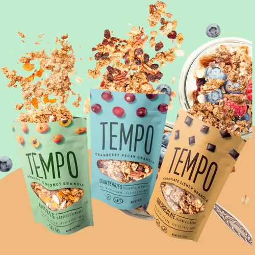 Vista 6 de Tempo Granola Paquete variado de granola suelta - Paquete de 3 bolsas de 11 onzas