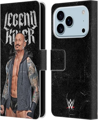 Vista 57 de Head Case Designs Officially Licensed WWE in My Veins Randy Orton Leather Wallet Case Compatible with Apple iPhone 11