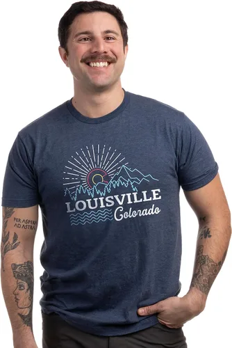 Vista 2 de Ciudades y sitios de Colorado - Camiseta del orgullo estatal de Rocky Mountain CO