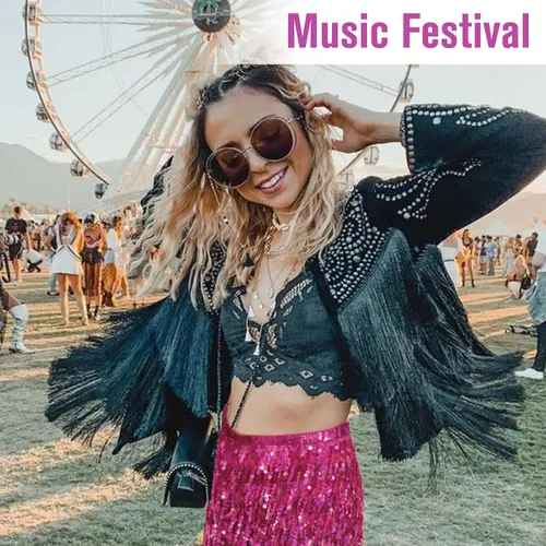 Vista 2 de Zando Falda de bufanda para danza del vientre para mujer, falda brillante con borlas de discoteca, trajes de lentejuelas, disfraces de rave, falda
