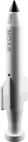 Vista 2 de VMS RACING Antena blanca Moab en calibre pesado CNC mecanizado billet aluminio corto compatible con Ford F150 F250 F350 F-Series camiones