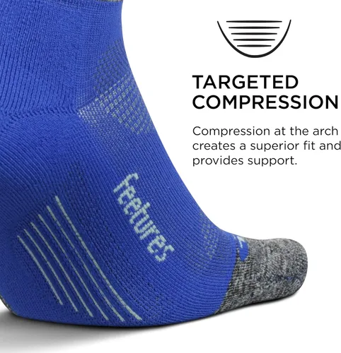 Vista 2 de Feetures Elite Light Cushion Mini Crew Sock - Calcetines deportivos con compresión dirigida - (1 par)