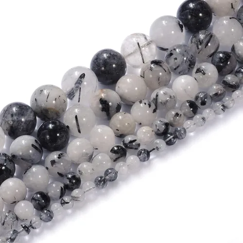 Vista 6 de Cuentas de piedra natural jade australiano redondo DIY