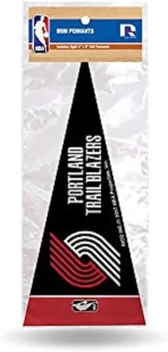 Vista 17 de Rico Industries NBA - Juego de mini banderines de fieltro de 4 x 9 pulgadas (incluye 8 piezas)