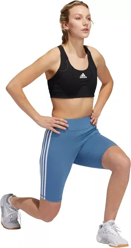 Vista 3 de adidas Pantalones cortos de ciclismo de 3 rayas Sportswear Essentials para mujer