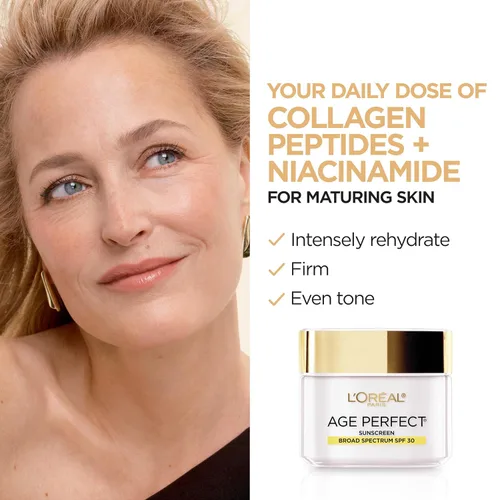 Vista 4 de L'Oreal Paris Age Perfect Collagen Expert - Hidratante antienvejecimiento de día, 2.5 onzas