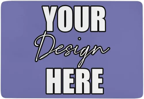 Vista 8 de Alfombra redonda personalizada para añadir tu propio texto/imagen/logotipo/foto, tapete antideslizante personalizado para puerta, alfombra de área