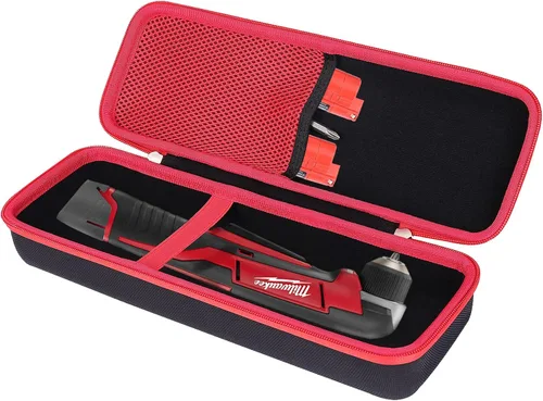 Vista 8 de khanka Estuche de almacenamiento rígido de repuesto para taladro de ángulo recto inalámbrico Milwaukee 2415-20 M12 de iones de litio de 12