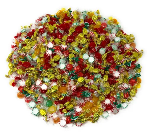 Vista 19 de Fruit Starlight - Discos de caramelo, manzana, fresa, limón, naranja, 3 libras a granel