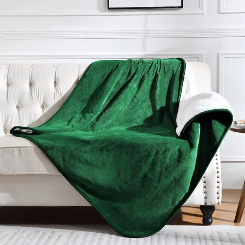 Vista 14 de Manta impermeable para cama, sofá, manta líquida suave a prueba de orina para perro, cachorro, gato, protector reversible de vellón Sherpa