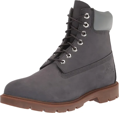 Vista 9 de Timberland - Botas impermeables básicas para hombre, de 6 pulgadas con cuello acolchado Trigo gamuzado