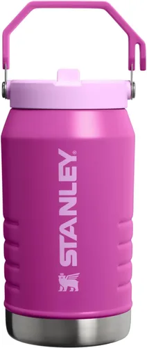 Vista 6 de Stanley IceFlow 2.0 - Jarra con pajilla abatible con asa, de 64 onzas, tapa giratoria y popote abatible, a prueba de fugas para viajes y deportes