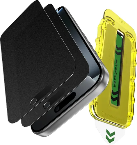 Vista 13 de Fotbor - Protector de pantalla para iPhone Xs Max/iPhone 11 Pro Max, protector de pantalla de privacidad antirreflejos, antiespía y arañazos, 2