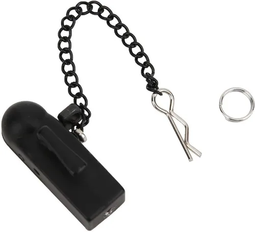 Vista 6 de Dilwe Accesorios de componentes de conexión de hebilla de remolque de metal negro compatibles con 90046/90047/TRX4 1/10 RC Crawler Car, gancho