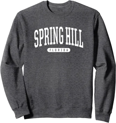 Vista 5 de Universidad Estilo Primavera Hill Florida recuerdo regalo sudadera