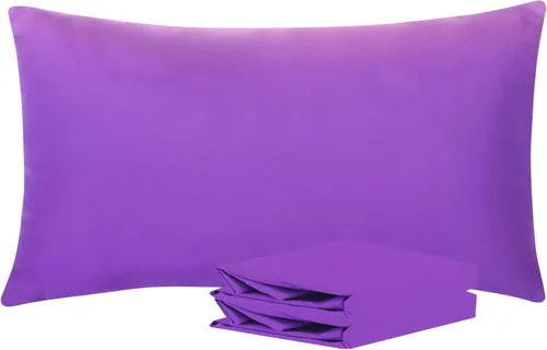 Vista 150 de NTBAY Juego de fundas de almohada estándar, paquete de 2 fundas de almohada de microfibra cepillada de 20 x 26 pulgadas, suaves, sin arrugas Aqua