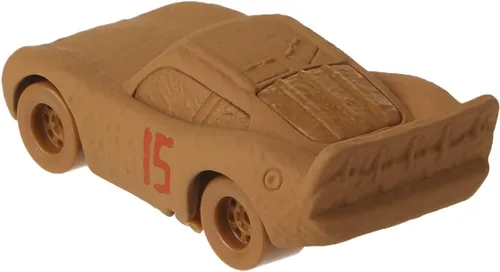 Vista 2 de Disney Pixar Cars 3 Vehículo fundido a presión de Rayo McQueen disfrazado de Chester Whipplefilter