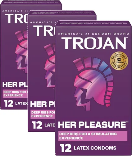 Vista 14 de Preservativo sensación lubricado, 12 unidades, Trojan, Trojan, paquete de de 1, Blanco, 1, 1
