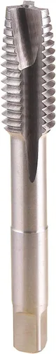 Vista 5 de MaxTool 1/4-20NC Taps de punta espiral HSS M2 roscas 20 TPI completamente tierra mano derecha; SPF02W01R16