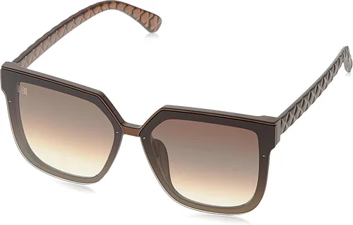 Vista 7 de LAUNDRY BY SHELLI SEGAL Women's Quilted Temple Square Sunglasses Gris