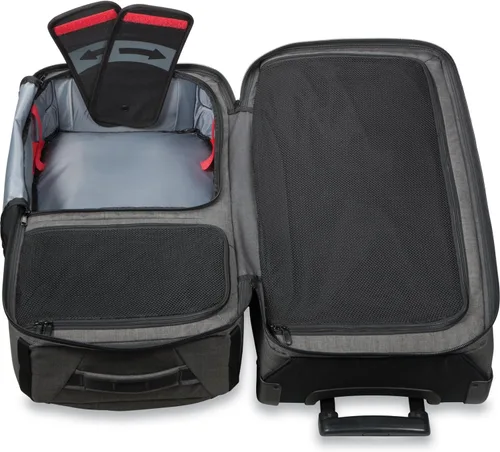Vista 104 de Dakine Rodillo dividido 85L - Carbono, talla única