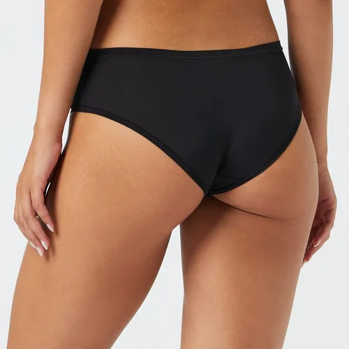Vista 4 de Tienda Essentials Ropa interior de tiro medio para mujer, paquete de 6