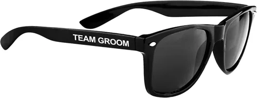 Vista 4 de LotsBuyLots Regalos para padrinos de boda, 10 lentes de sol de boda, regalos de despedida de soltero para novio, novio de equipo (novio de equipo)