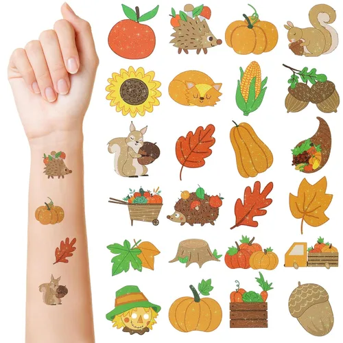 Vista 14 de Landhoow 240 tatuajes religiosos cristianos temporales para niños, tatuajes faciales con brillantina, calcomanías para el cuerpo, accesorio
