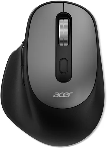 Vista 11 de Acer Ratón de computadora inalámbrico, ratones USB delgados de 2.4G con receptor USB-A, óptico de 1600 DPI, ratón para portátil con conexión plug