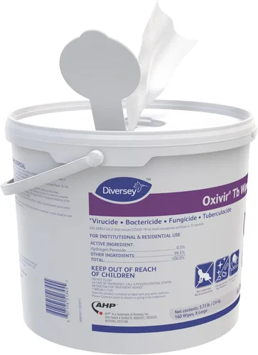 Vista 2 de Diversey - Toallitas desinfectantes Tb Oxivir, 640