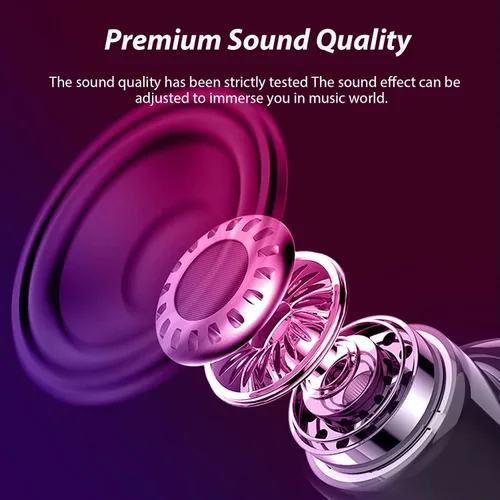 Vista 5 de Xmenha Mini auricular inalámbrico con Bluetooth único, auriculares invisibles, auriculares inalámbricos para orejas pequeñas, auricular Bluetooth