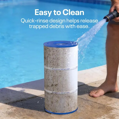 Vista 8 de POOLPURE Repuesto para filtro de piscina Hayward CX480XRE, Pleatco PA56SV-PAK4, Ultral-A4, Unicel C-7458, Filbur FC-1223, FC-6420, Hayward SwimClear
