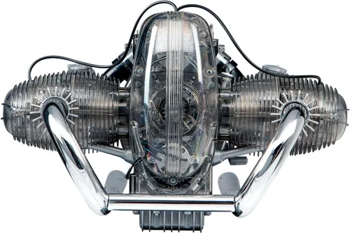 Vista 3 de Franzis BMW R/90-S - Kit de modelo de motor doble plano con manual del coleccionista