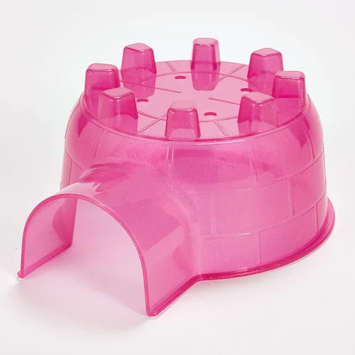 Vista 5 de Kaytee Igloo Habitat Escondite para hámsters, jerbos, ratas y otros animales pequeños, mini