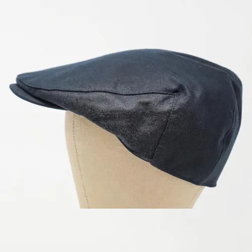 Vista 2 de The Drake - Impermeable - Gorra plana de cera tradicional