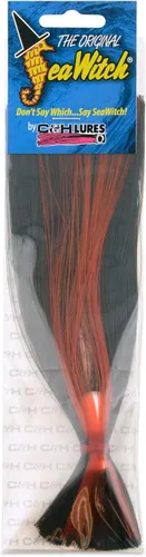 Vista 16 de C&H Lures Señuelos de Pesca Sea Witch - Originales Desde 1959, Faldas de Nylon Revelan Cabeza con Peso, 15 Colores, 8 Pesos de Cabeza, Señuelo