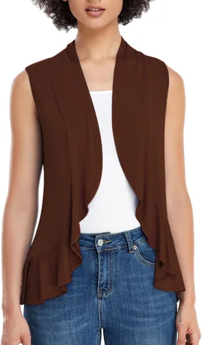 Vista 11 de Xeoxarel - Chaleco sin mangas de mujer con parte delantera abierta (S-3XL)