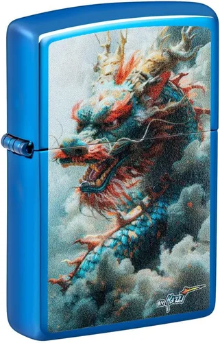 Vista 10 de Zippo Dragon Fusion Design 540 - Encendedor de bolsillo de latón