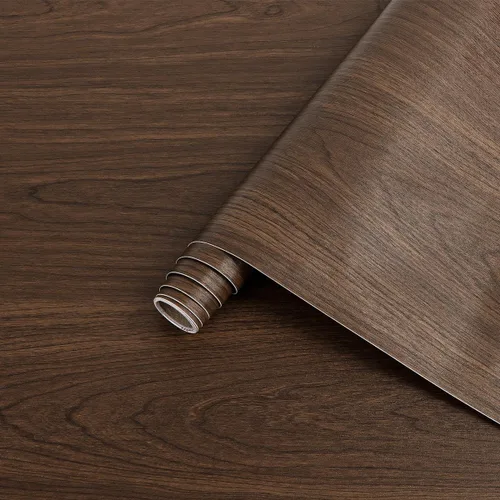 Vista 9 de Arthome - Papel tapiz para despegar y pegar, contacto de madera negra, papel tapiz negro, papel tapiz autoadhesivo y extraíble para encimera Negro