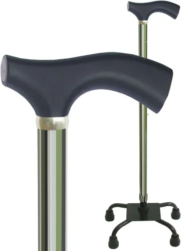 Vista 2 de Switch Sticks Bastón ajustable con mango de madera cómodo, Huntington