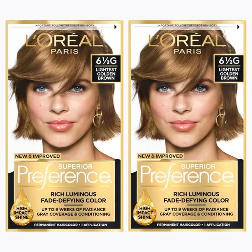 Vista 10 de L'Oreal Paris Superior Preference - Tinte permanente luminoso que desafía la decoloración para el cabello, tinte para el cabello hasta 9 semanas